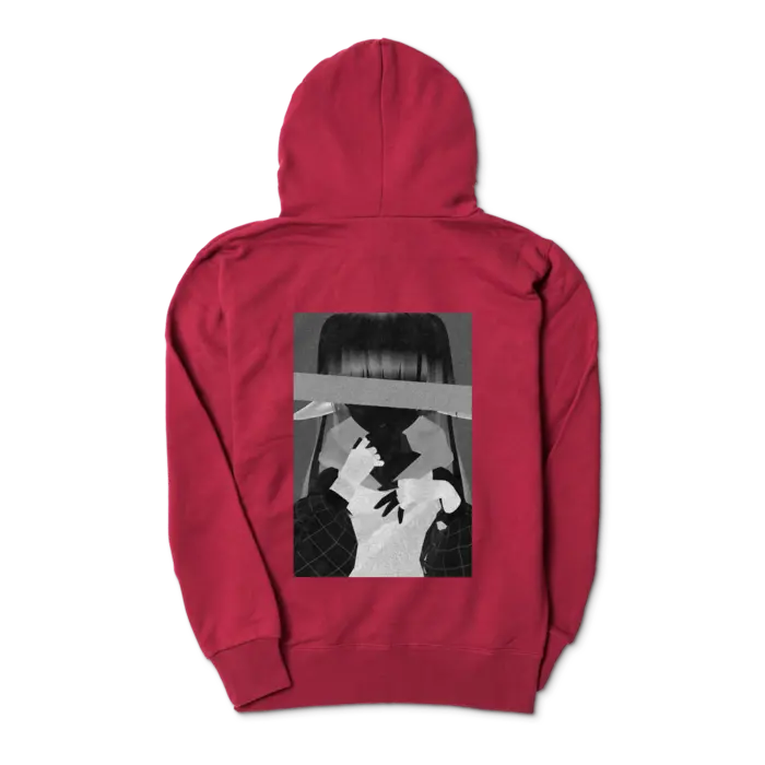 華影紅羽 - Clothes - Hoodie - VTuber Size-S