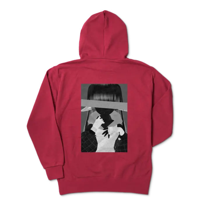 華影紅羽 - Clothes - Hoodie - VTuber Size-XL