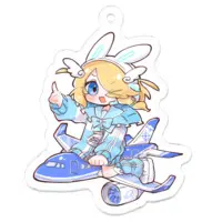 ayagumo - Acrylic Key Chain - Key Chain - VTuber Size-50 x 50 (mm)
