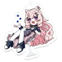 Soal Paca - Acrylic Key Chain - Key Chain - VTuber Size-50 x 50 (mm)