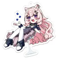 Soal Paca - Acrylic Key Chain - Key Chain - VTuber Size-70 x 70 (mm)