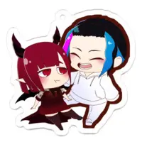 Shura Absente - Acrylic Key Chain - Key Chain - VTuber Size-50 x 50 (mm)