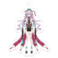Tsukuyomi Nemuta - Acrylic Key Chain - Key Chain - VTuber Size-50 x 50 (mm)