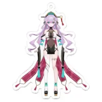 Tsukuyomi Nemuta - Acrylic Key Chain - Key Chain - VTuber Size-70 x 70 (mm)
