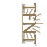 てふぬと - Acrylic Key Chain - Key Chain - VTuber Size-100 x 100 (mm)