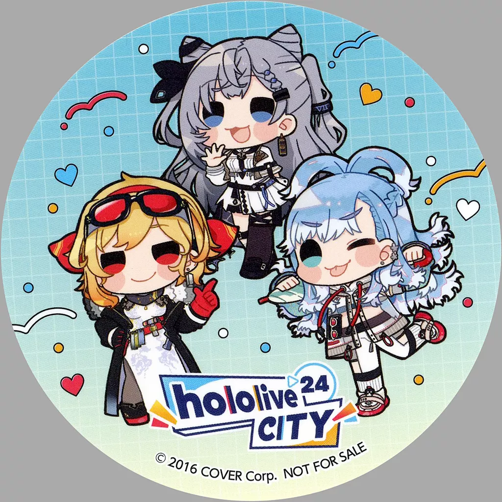 hololive - Coaster - Tableware - Kaela Kovalskia & Kobo Kanaeru & Vestia Zeta