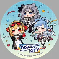 hololive - Coaster - Tableware - Kaela Kovalskia & Kobo Kanaeru & Vestia Zeta