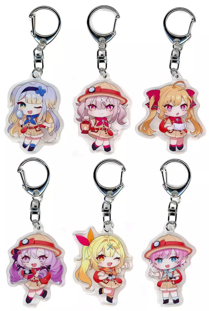 Nijisanji - Acrylic Key Chain - DMM Scratch! - Key Chain