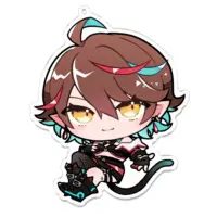 Sou Nanamiya & 七宮ソウ - Acrylic Key Chain - Key Chain - VTuber Size-100 x 100 (mm)