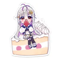 Ayase Tsumugi - Acrylic Key Chain - Key Chain - VTuber Size-70 x 70 (mm)