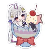 Ayase Tsumugi - Acrylic Key Chain - Key Chain - VTuber Size-70 x 70 (mm)