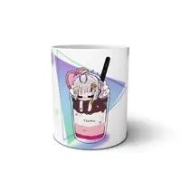 Ayase Tsumugi - Tumbler, Glass - VTuber Size-D 8cm H 9.5cm