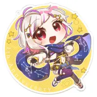 Ayase Tsumugi - Acrylic Key Chain - Key Chain - VTuber Size-100 x 100 (mm)