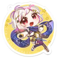 Ayase Tsumugi - Acrylic Key Chain - Key Chain - VTuber Size-50 x 50 (mm)
