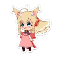 うぇはす - Acrylic Key Chain - Key Chain - VTuber Size-70 x 70 (mm)