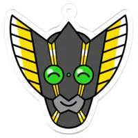 ヴァルチャガ - Acrylic Key Chain - Key Chain - VTuber Size-50 x 50 (mm)