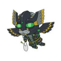 ヴァルチャガ - Stickers - VTuber Size-160 x 160 (mm)