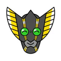 ヴァルチャガ - Stickers - VTuber Size-160 x 160 (mm)