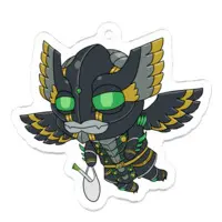 ヴァルチャガ - Acrylic Key Chain - Key Chain - VTuber Size-50 x 50 (mm)