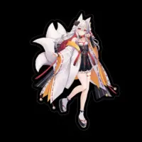 Amama Nia - Stickers - VTuber Size-100 x 100 (mm)