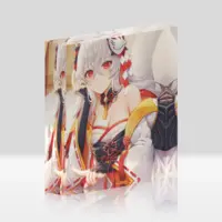 Amama Nia - Acrylic Block - VTuber Size-100x100mm 
