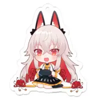 Amama Nia - Acrylic Key Chain - Key Chain - VTuber Size-50 x 50 (mm)