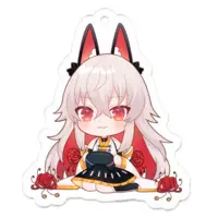 Amama Nia - Acrylic Key Chain - Key Chain - VTuber Size-50 x 50 (mm)