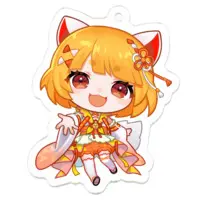 サコ - Acrylic Key Chain - Key Chain - VTuber Size-50 x 50 (mm)