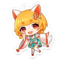 サコ - Acrylic Key Chain - Key Chain - VTuber Size-50 x 50 (mm)