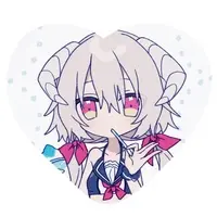 Hanasaki Ayame - Heart Badge - Badge - VTuber