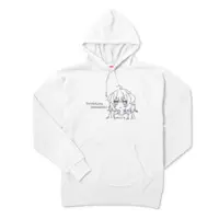 Hanasaki Ayame - Clothes - Hoodie - VTuber Size-XL