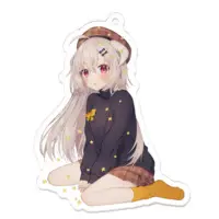 Hanasaki Ayame - Acrylic Key Chain - Key Chain - VTuber Size-70 x 70 (mm)