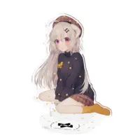 Hanasaki Ayame - Acrylic stand - VTuber Size-100x100mm