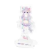 Konno Yuni - Acrylic stand - VTuber Size-70x70mm
