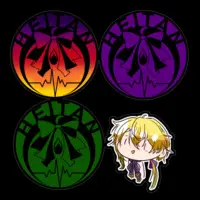 Kagari Ranan - Stickers - VTuber Size-160 x 160 (mm)