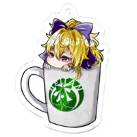 Kagari Ranan - Acrylic Key Chain - Key Chain - VTuber Size-50 x 50 (mm)