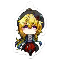 Kagari Ranan - Acrylic Key Chain - Key Chain - VTuber Size-50 x 50 (mm)