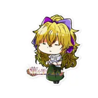 Kagari Ranan - Stickers - VTuber Size-100 x 100 (mm)