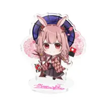 兎野みやび - Acrylic stand - VTuber Size-70x70mm