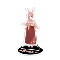 兎野みやび - Acrylic stand - VTuber Size-70x70mm