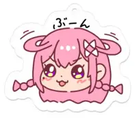 蜜沢蕾 - Acrylic Key Chain - Key Chain - VTuber Size-50 x 50 (mm)