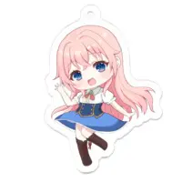 蒼桜すぴか - Acrylic Key Chain - Key Chain - VTuber Size-50 x 50 (mm)