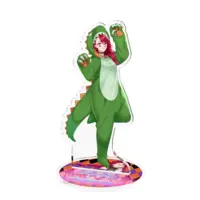 蜥蜴乃ユン - Acrylic stand - VTuber Size-100x100mm