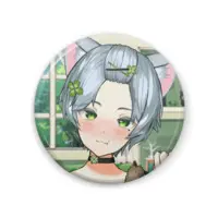 Haru Nekomiya - Badge - VTuber Size-57mm