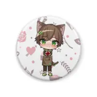 Haru Nekomiya - Badge - VTuber Size-44mm