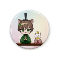 Haru Nekomiya - Badge - VTuber Size-44mm