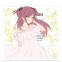 はちゅん - Acrylic Key Chain - Key Chain - VTuber Size-70 x 70 (mm)