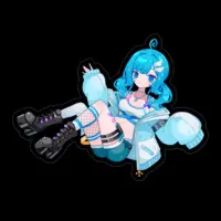 Tokageman - Stickers - VTuber Size-100 x 100 (mm)