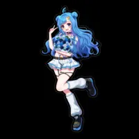 Tokageman - Stickers - VTuber Size-160 x 160 (mm)