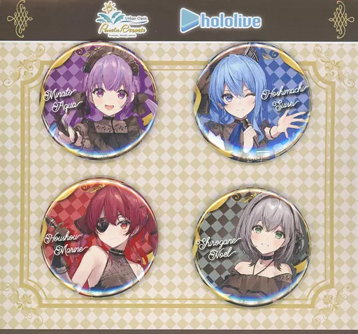 hololive - Badge - Shirogane Noel & Hoshimachi Suisei & Houshou Marine & Minato Aqua